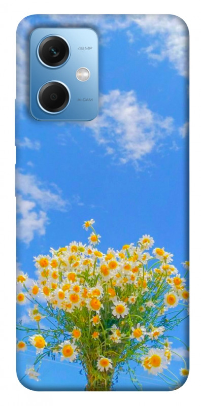 Чехол itsPrint Sky flowers для Xiaomi Redmi Note 12 5G, цветы, купить оптом с доставкой