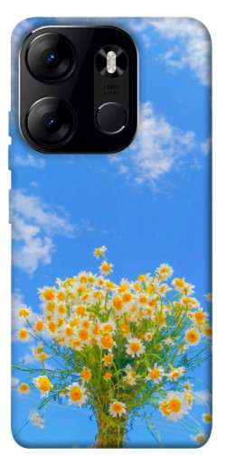 Чехол itsPrint Sky flowers для Tecno Spark Go 2023