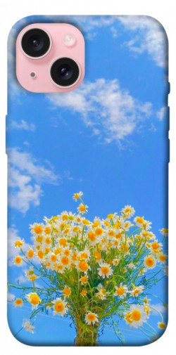 Чохол itsPrint Sky flowers для Apple iPhone 15 (6.1")