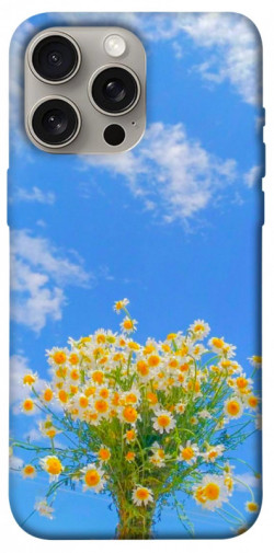 Чехол itsPrint Sky flowers для Apple iPhone 15 Pro Max (6.7")