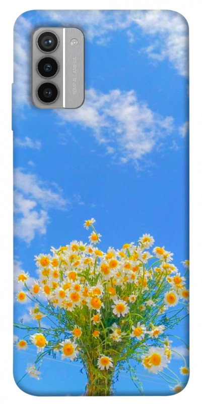 Чехол itsPrint Sky flowers для Nokia G42, цветы, купить оптом с доставкой