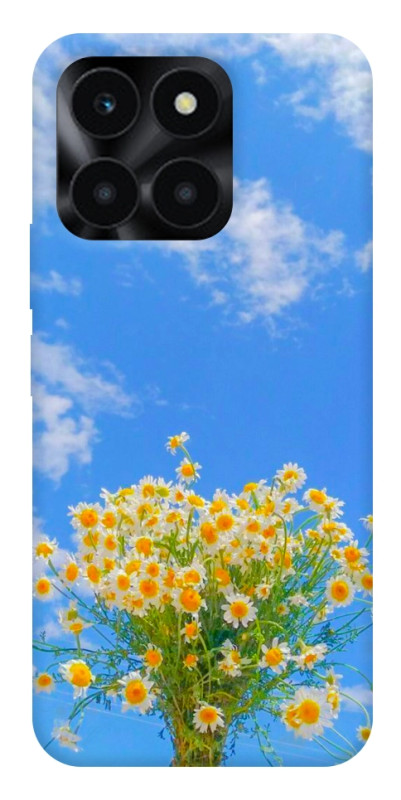 Чехол itsPrint Sky flowers для Huawei Honor X6a, цветы, купить оптом с доставкой