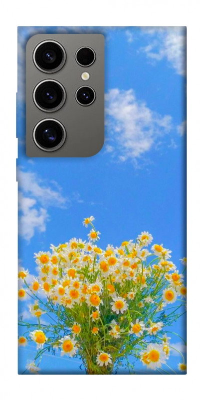 Чехол itsPrint Sky flowers для Samsung Galaxy S24 Ultra, цветы, купить оптом с доставкой