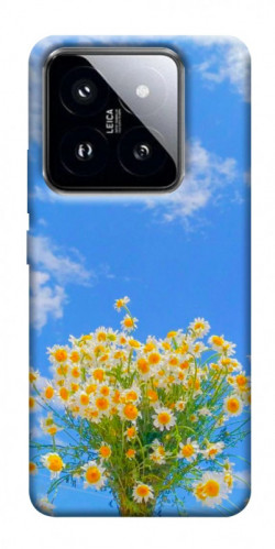 Чехол itsPrint Sky flowers для Xiaomi 14 Pro