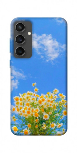 Чехол itsPrint Sky flowers для Samsung Galaxy S24 FE
