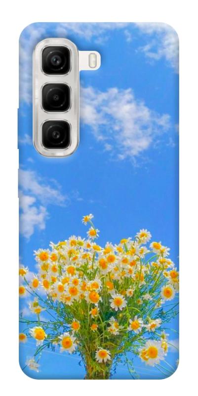 Чехол itsPrint Sky flowers для Infinix Hot 50 4G, цветы, купить оптом с доставкой