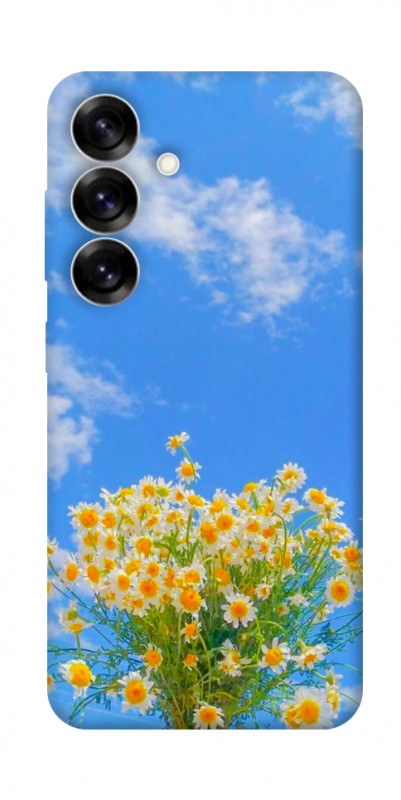 Чехол itsPrint Sky flowers для Samsung Galaxy S25+, цветы, купить оптом с доставкой