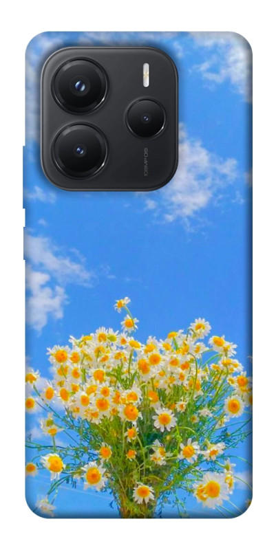 Чехол itsPrint Sky flowers для Xiaomi Redmi Note 14 5G, цветы, купить оптом с доставкой