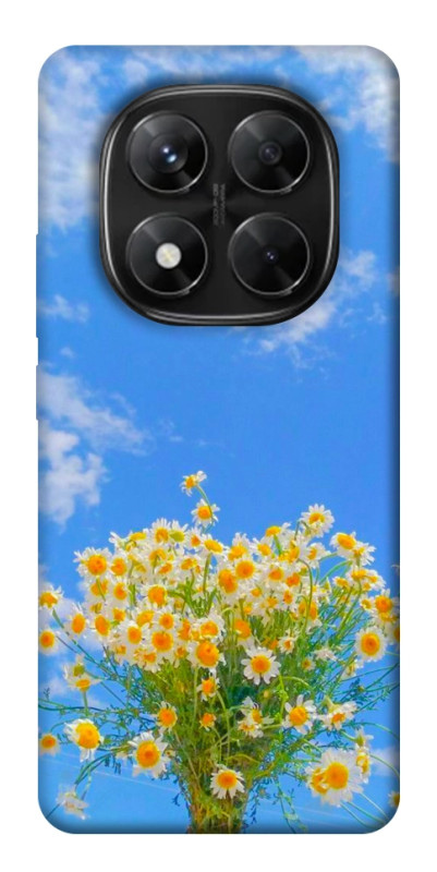 Чехол itsPrint Sky flowers для Xiaomi Redmi Note 14 Pro 5G, цветы, купить оптом с доставкой