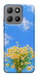 Чехол itsPrint Sky flowers для Motorola Moto G15 4G
