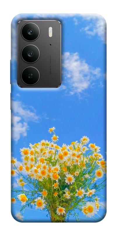 Чехол itsPrint Sky flowers для Realme C75, цветы, купить оптом с доставкой