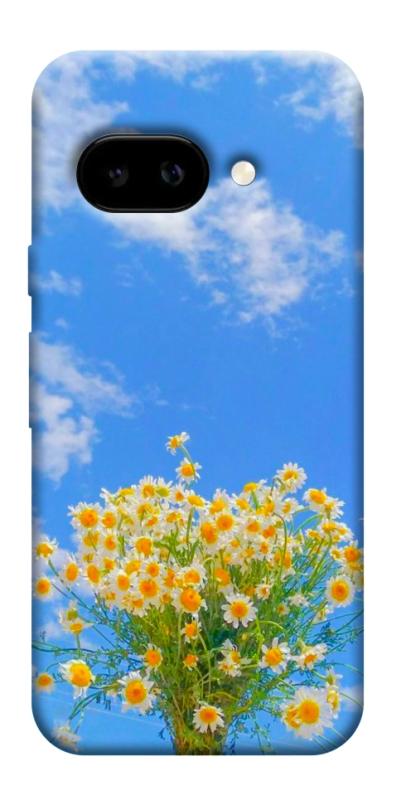 Чехол itsPrint Sky flowers для Google Pixel 9a, цветы, купить оптом с доставкой
