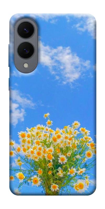 Чехол itsPrint Sky flowers для Samsung Galaxy S25 Edge, цветы, купить оптом с доставкой