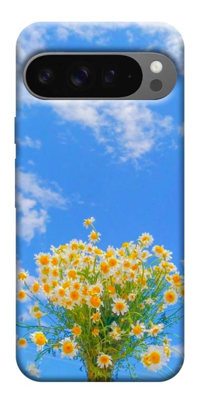 Чехол itsPrint Sky flowers для Google Pixel 10 Pro XL, цветы, купить оптом с доставкой