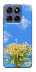 Чехол itsPrint Sky flowers для Motorola Edge 60 Fusion