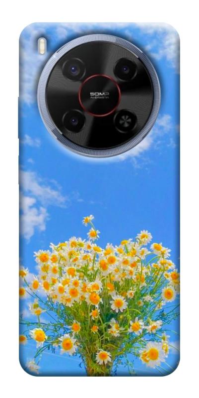 Чохол itsPrint Sky flowers для ZTE Nubia V70 Max, квіти, купити оптом з доставкою