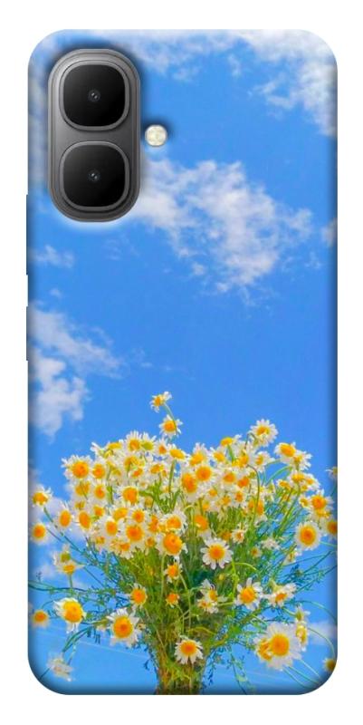 Чохол itsPrint Sky flowers для Infinix Smart 10, квіти, купити оптом з доставкою