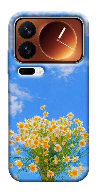 Чехол itsPrint Sky flowers для Xiaomi 17 Pro Max, цветы, купить оптом с доставкой