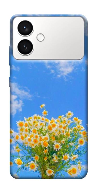 Чехол itsPrint Sky flowers для Samsung Galaxy S26+, цветы, купить оптом с доставкой