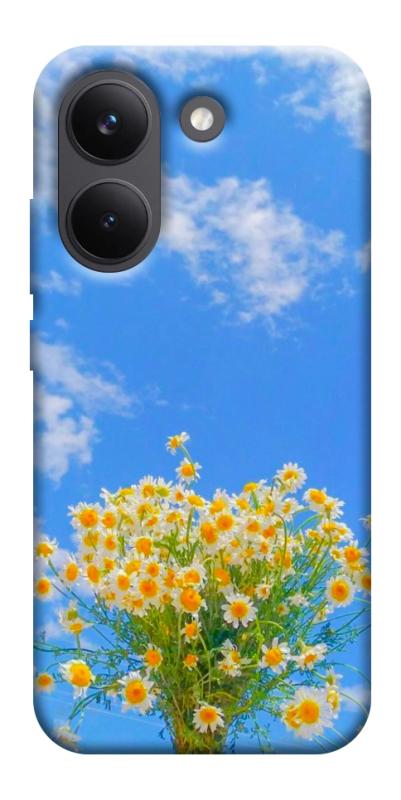 Чохол itsPrint Sky flowers для Xiaomi Poco X8 Pro, квіти, купити оптом з доставкою