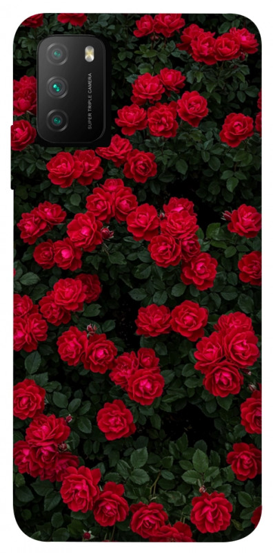 Чехол itsPrint Eternal roses для Xiaomi Poco M3, цветы, купить оптом с доставкой