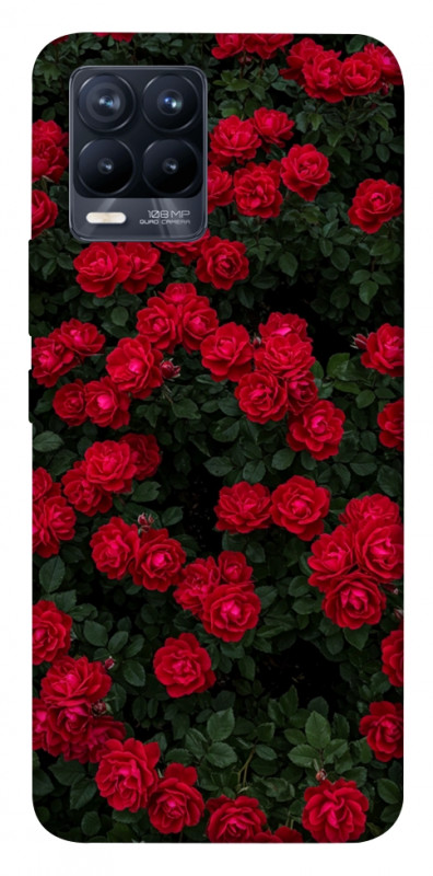 Чохол itsPrint Eternal roses для Realme 8, квіти, купити оптом з доставкою