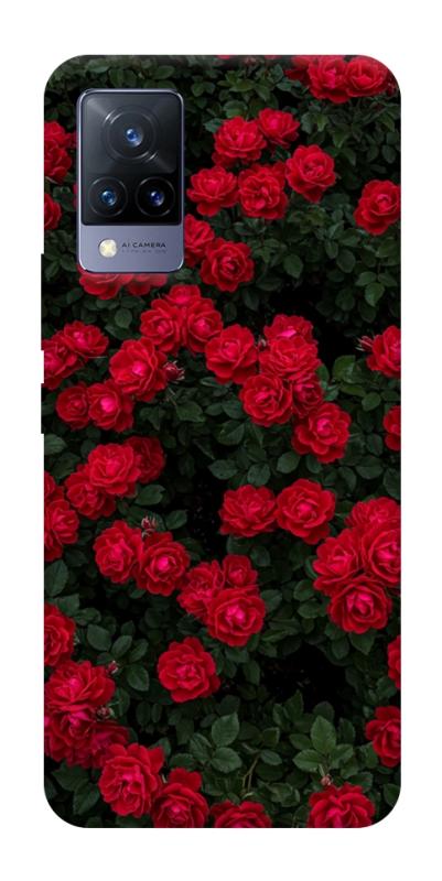 Чохол itsPrint Eternal roses для Vivo V21, квіти, купити оптом з доставкою
