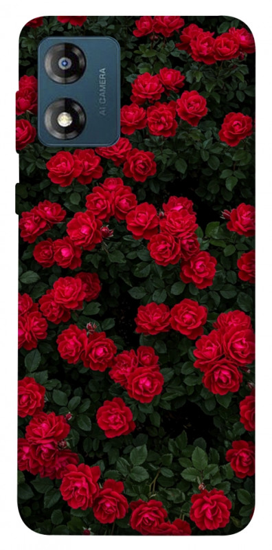 Чехол itsPrint Eternal roses для Motorola Moto E13, цветы, купить оптом с доставкой