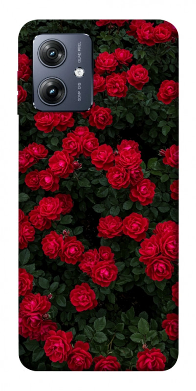 Чехол itsPrint Eternal roses для Motorola Moto G54, цветы, купить оптом с доставкой