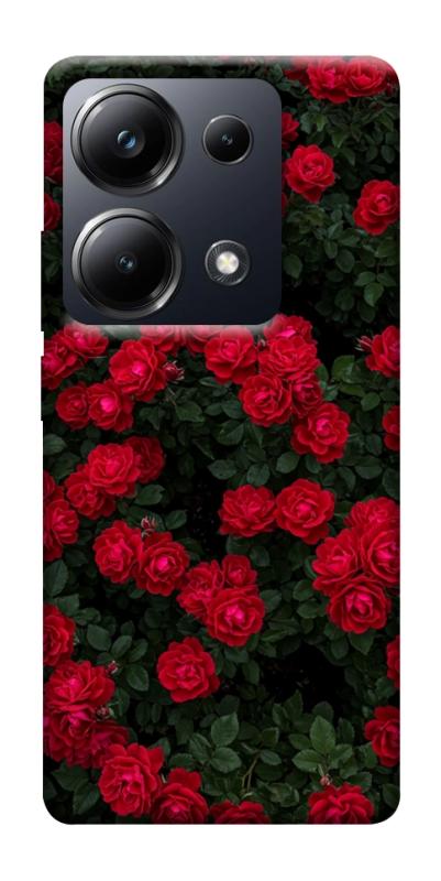 Чехол itsPrint Eternal roses для Xiaomi Redmi 13 4G / Poco M6 4G, цветы, купить оптом с доставкой