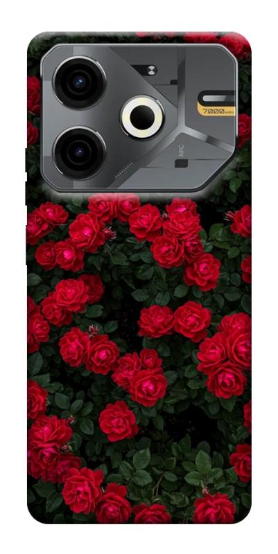 Чехол itsPrint Eternal roses для TECNO Pova 6 Neo (LI6), цветы, купить оптом с доставкой
