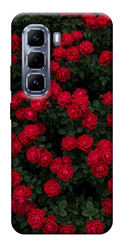 Чехол itsPrint Eternal roses для Infinix Hot 50 Pro, цветы, купить оптом с доставкой