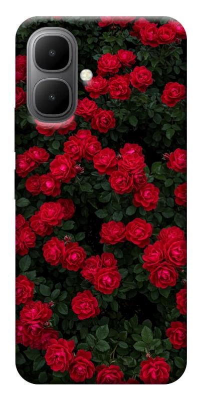 Чехол itsPrint Eternal roses для Infinix Smart 10, цветы, купить оптом с доставкой