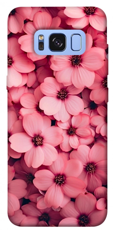 Чехол itsPrint Pink flowers для Samsung G950 Galaxy S8, цветы, купить оптом с доставкой