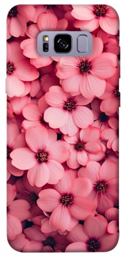 Чохол itsPrint Pink flowers для Samsung G955 Galaxy S8 Plus