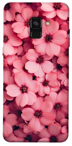 Чохол itsPrint Pink flowers для Samsung A530 Galaxy A8 (2018)