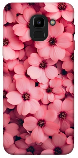 Чехол itsPrint Pink flowers для Samsung J600F Galaxy J6 (2018)