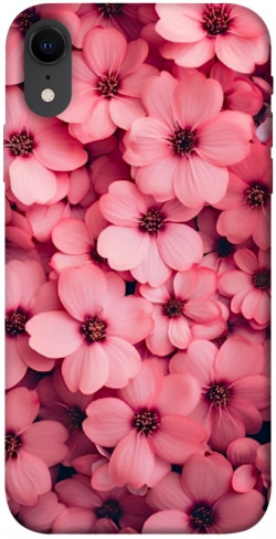 Чехол itsPrint Pink flowers для Apple iPhone XR (6.1")