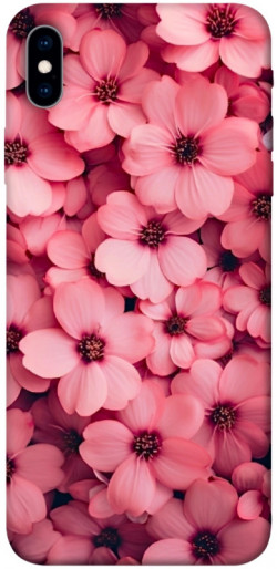 Чехол itsPrint Pink flowers для Apple iPhone XS Max (6.5")