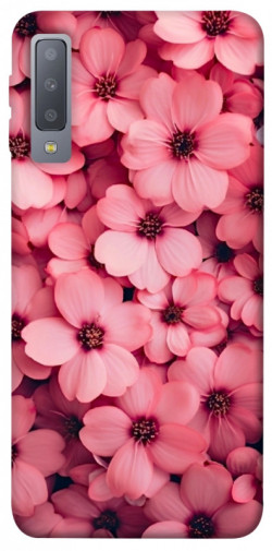 Чехол itsPrint Pink flowers для Samsung A750 Galaxy A7 (2018)