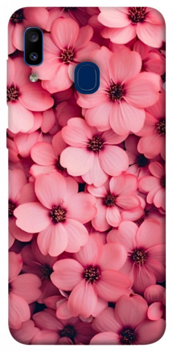 Чехол itsPrint Pink flowers для Samsung Galaxy A20 / A30
