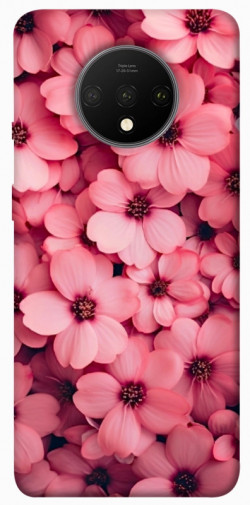 Чехол itsPrint Pink flowers для OnePlus 7T