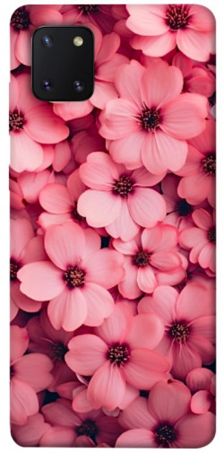 Чехол itsPrint Pink flowers для Samsung Galaxy Note 10 Lite (A81)