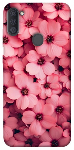 Чехол itsPrint Pink flowers для Samsung Galaxy A11