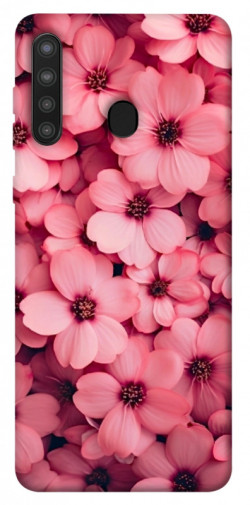 Чехол itsPrint Pink flowers для Samsung Galaxy A21