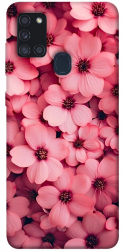 Чехол itsPrint Pink flowers для Samsung Galaxy A21s