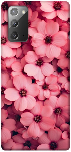 Чехол itsPrint Pink flowers для Samsung Galaxy Note 20