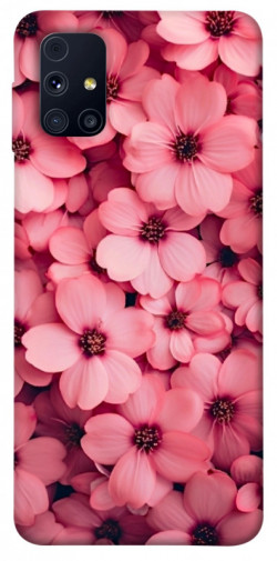 Чехол itsPrint Pink flowers для Samsung Galaxy M31s