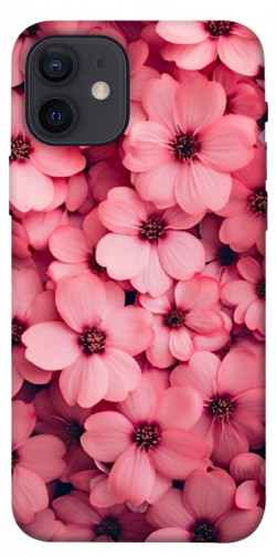 Чехол itsPrint Pink flowers для Apple iPhone 12 Pro (6.1")