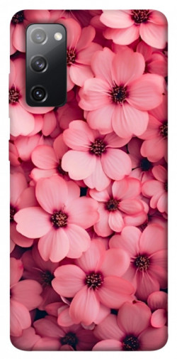 Чехол itsPrint Pink flowers для Samsung Galaxy S20 FE